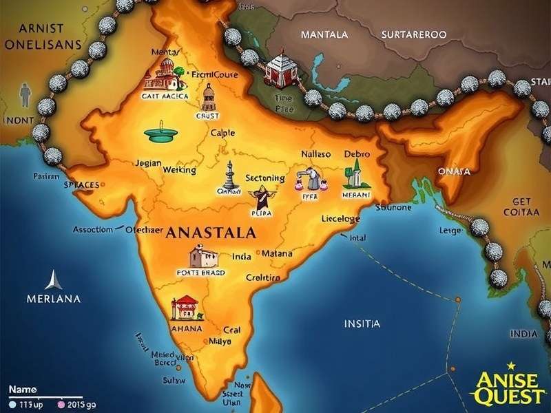 Anise Quest India Map